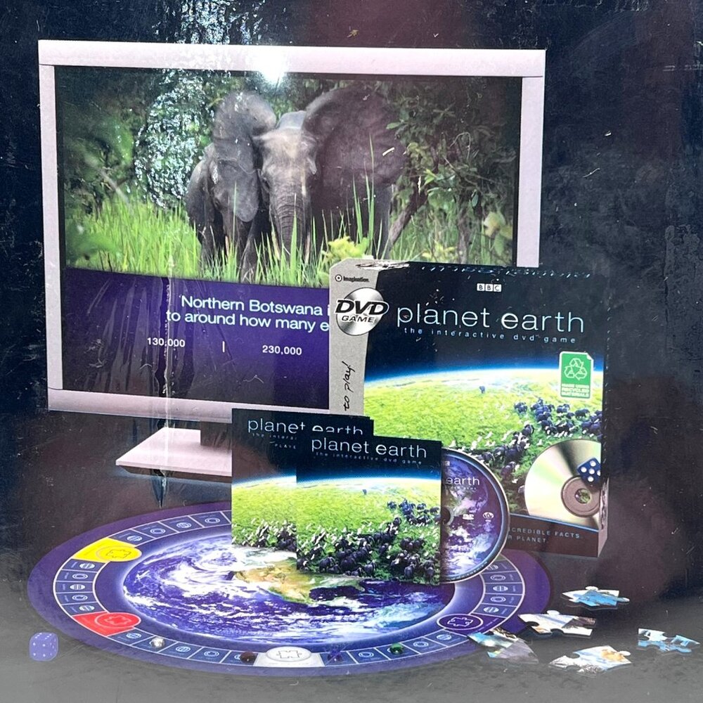 BBC Planet Earth Interactive DVD Game Family Age 6+ Wildlife Creatures Landscape - Picture 6 of 12